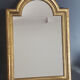 Mirror in old frame wood engraved gilded with gold leaf 40x28 cm