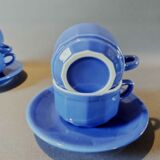 Blue Apilco Cups