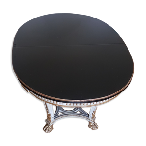 Table Laquée noire années