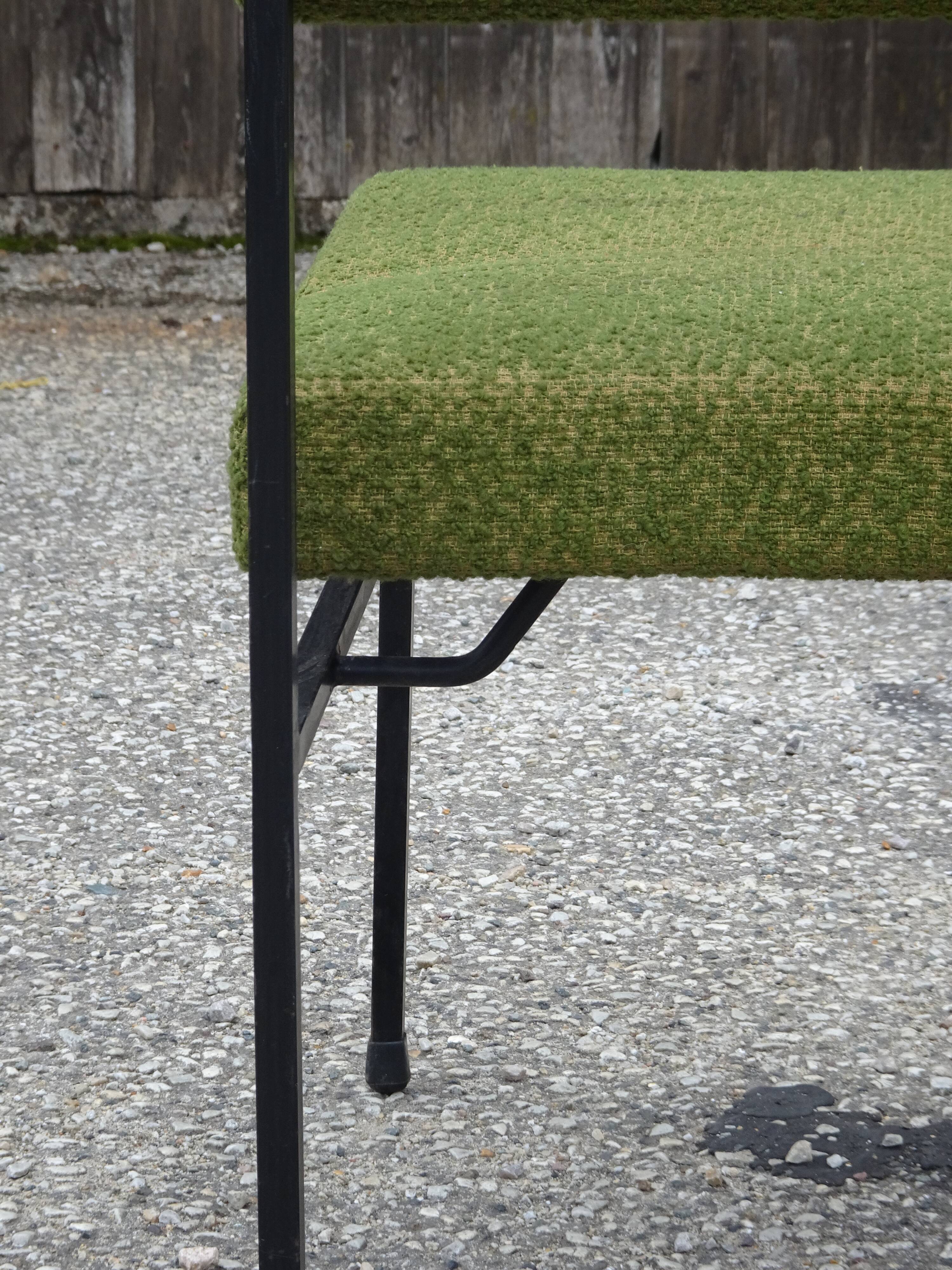 Chair model P60 by Philippon Lecoq, Airborne edition, circa 1960.