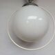 Vintage 1950s opaline globe pendant lamp