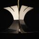 1970s Goffredo Reggiani Style Lacquer & Chrome Chandelier