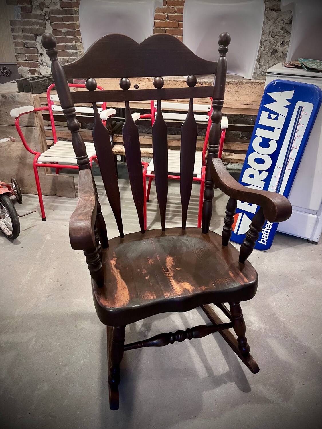 Rocking chair Windsor Circa 1870