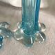 Pair of blown glass soliflore vases, 1960s
