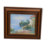 Painting frame with signature