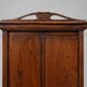 French Art Deco shaving cabinet in wood from the 1930