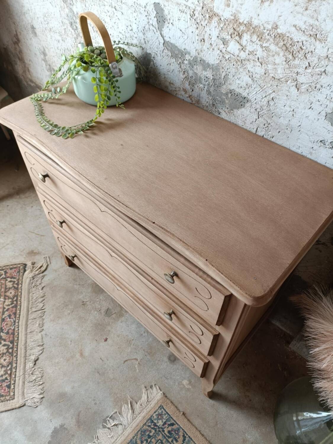 Commode en bois