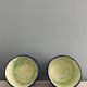 Deux cache-pots Thomas Sergent en majolique de Palissy