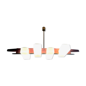 Lustre lunel laiton et