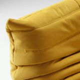 Togo Alcantara Curry Sofa Michel Ducaroy for Ligne Roset