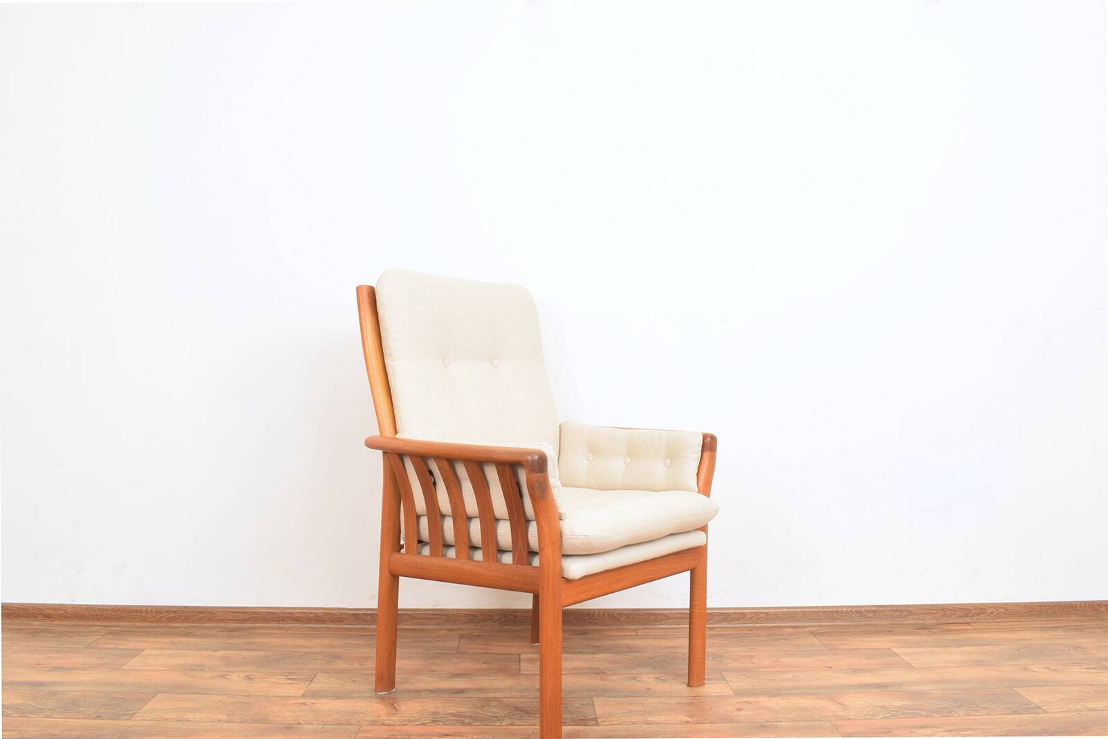 Mid-Century Danish Teak Armchairs, 1970s, Set of 2