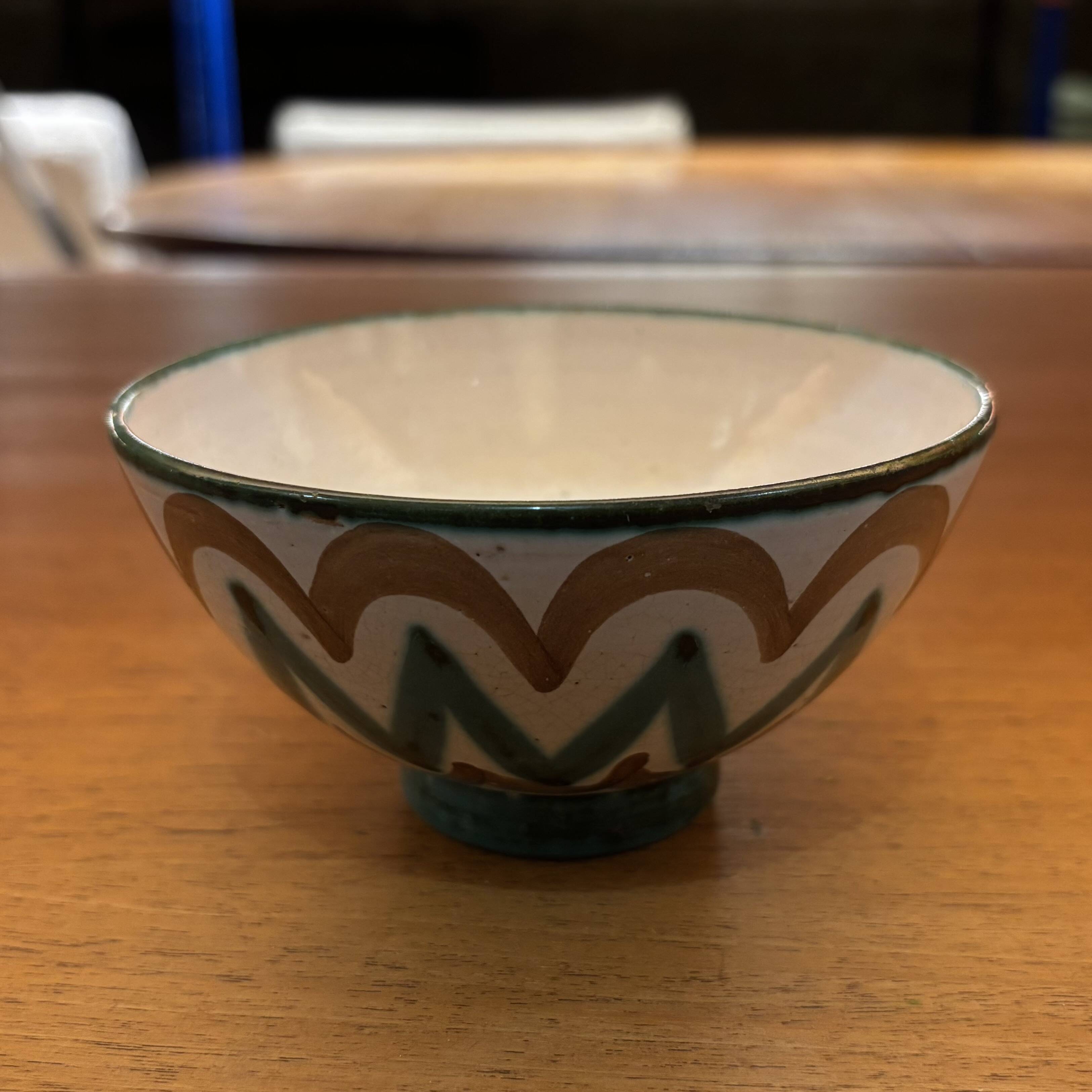 Ceramic bowl from Picault in Vallauris