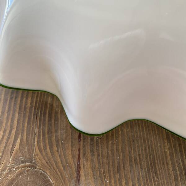 Opaline pendant lampshade (green)