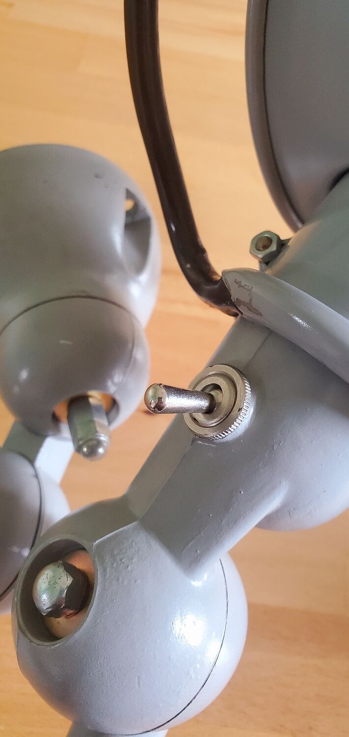 Jieldé lamp with 2 arms