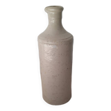 Beige glazed stoneware bottle