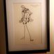 Print fashion illustration Christian Dior spring-summer collection 1985