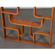 Vintage claustra, czech mahogany, 1960