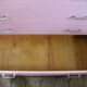 Commode vintage rose