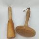 Large alabaster mortar with these two wooden pestles