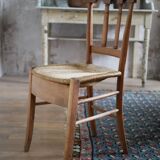 Ancienne chaise paillée