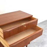 Mid-Century Danish Teak Chest of Drawers, 1960s.