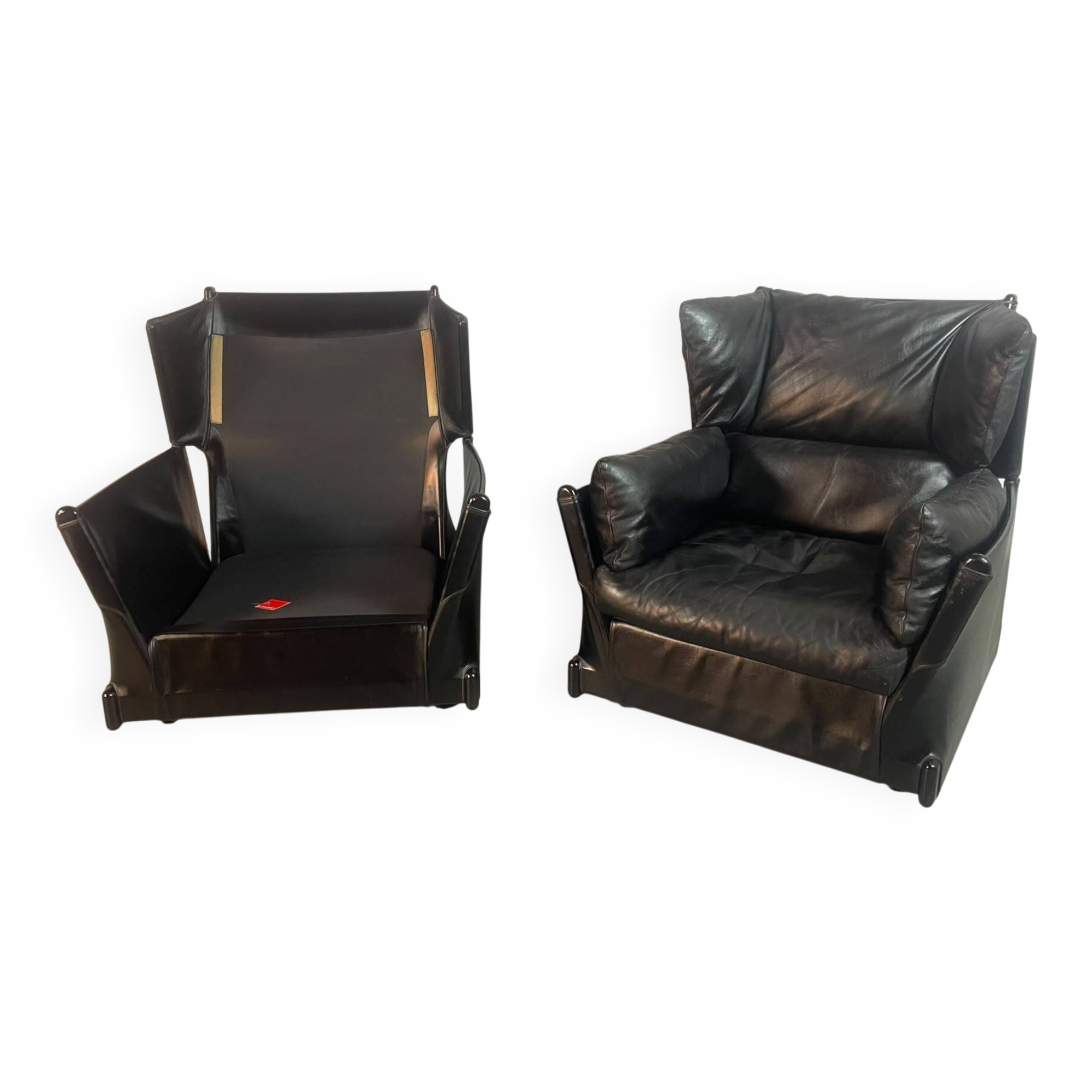 Cassina Lounge Chairs ‘Viola d’Amore’ by Piero de Martini