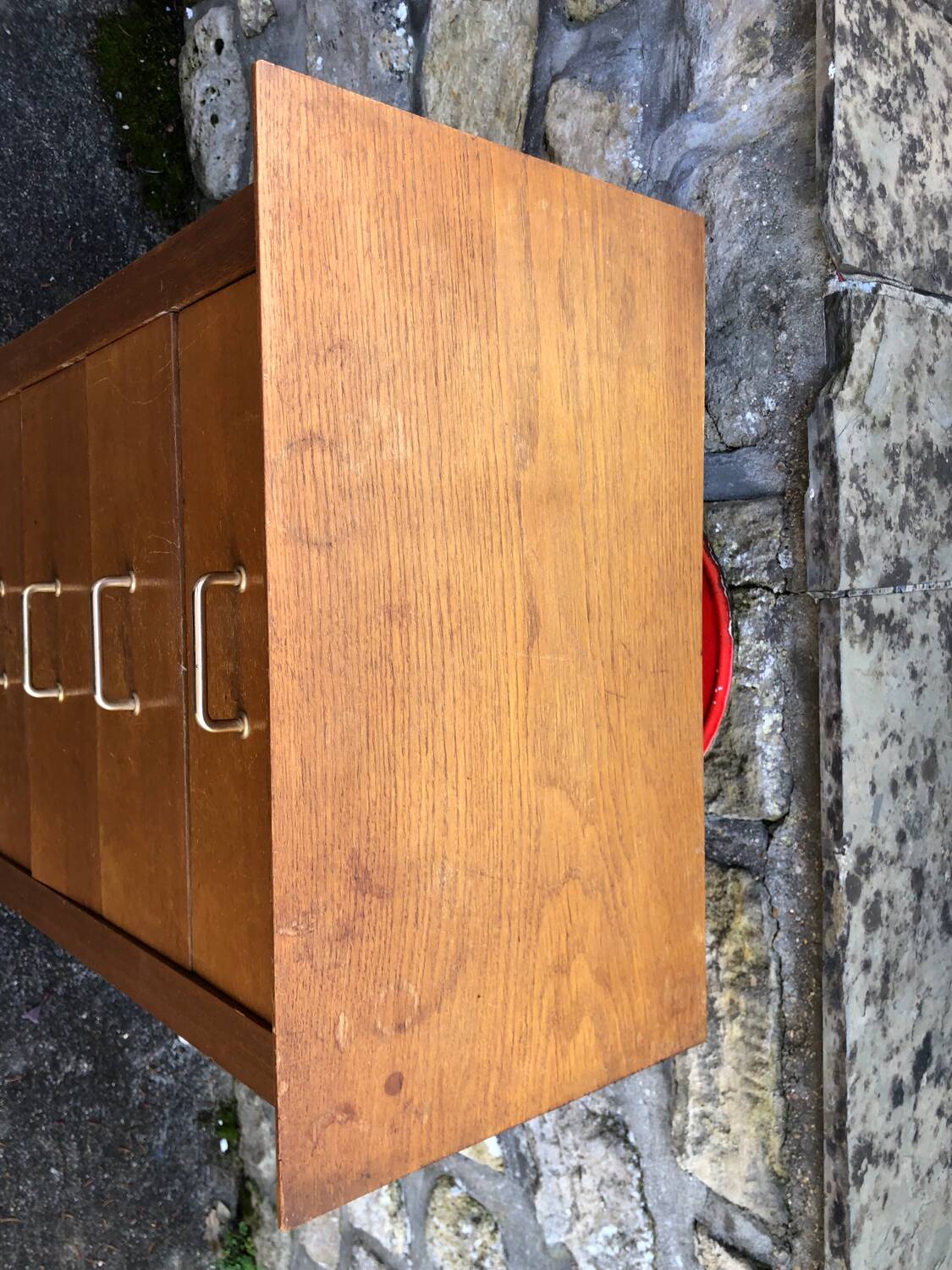 Vintage chiffonier chest of drawers 1950