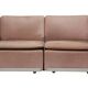 1960s sofa 2-Seater leather, Dieter Rams, Serie 620