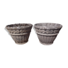 Pair of vases in stone Dordogne 19 th