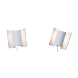 Pair of Butterfly Copper wall lamps by Sven Ivar Dysthe