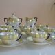 Art Deco porcelain tea or coffee set Czechoslovakia 1930