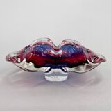 1960's Art Glass Bowl by Designer Josef Hospodka, Czechoslovakia