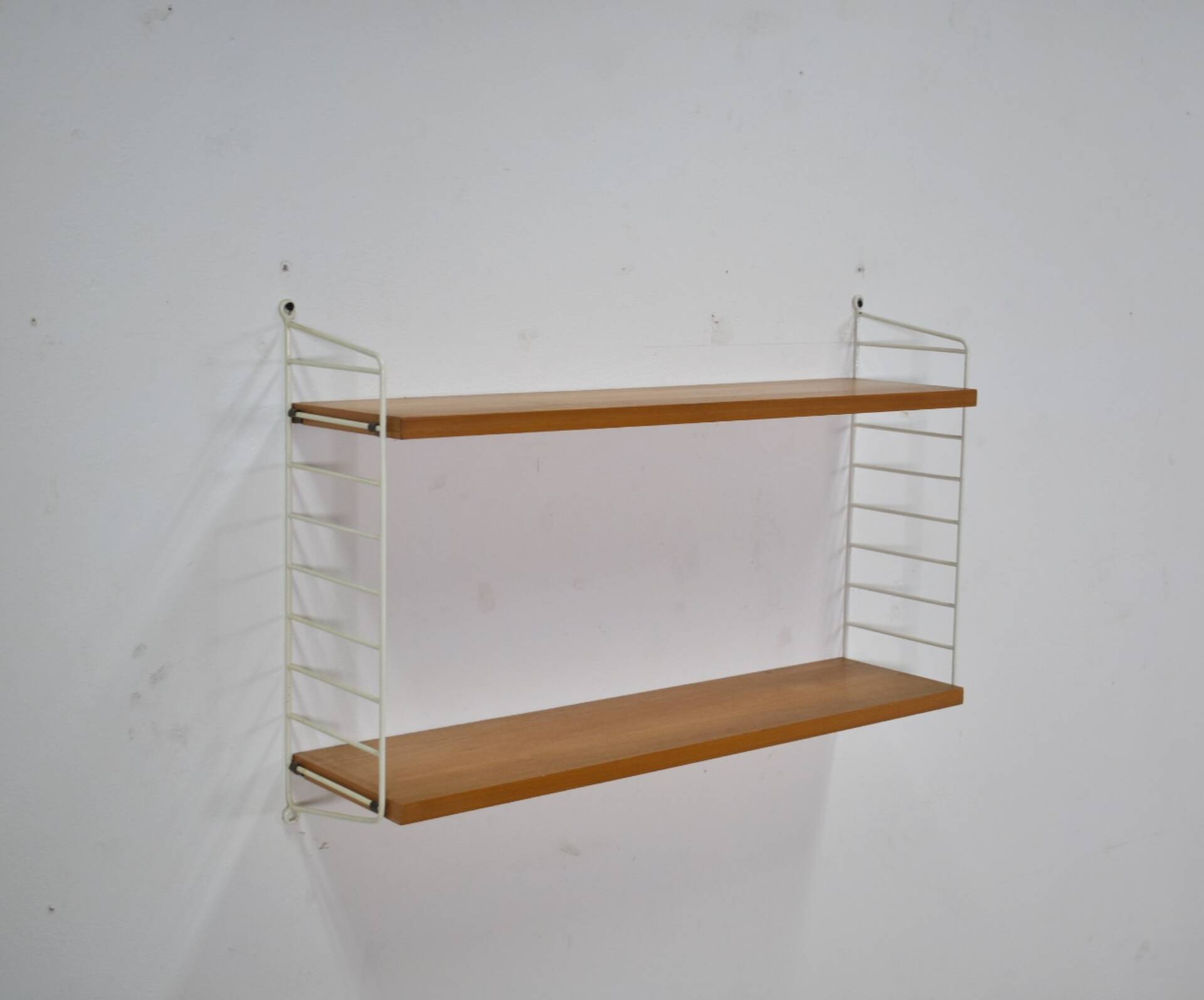String wall shelf by kajsa & Nisse Strinning  1960s Scandinavian