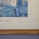 Ecole Italienne du XIXème siècle  « La source de la nymphe Egérie » Gouache