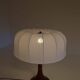 Mid-century table lamp in solid teak by Lisbeth Brams, Denmark, 1960s.