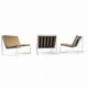 Chaises longues Kho Liang Ie 024 / table basse / Artifort 1962