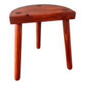 Tabouret tripode en pin
