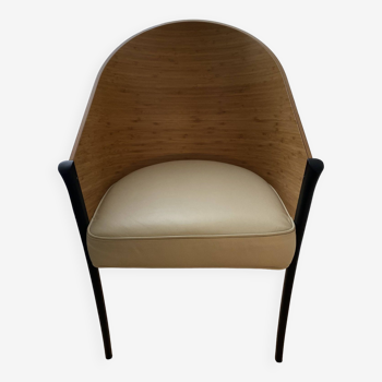 Custom King Costes armchair in bamboo finish