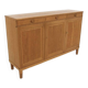 Scandinavian oak sideboard "Herrgård", Carl Malmsten, Sweden, 1960