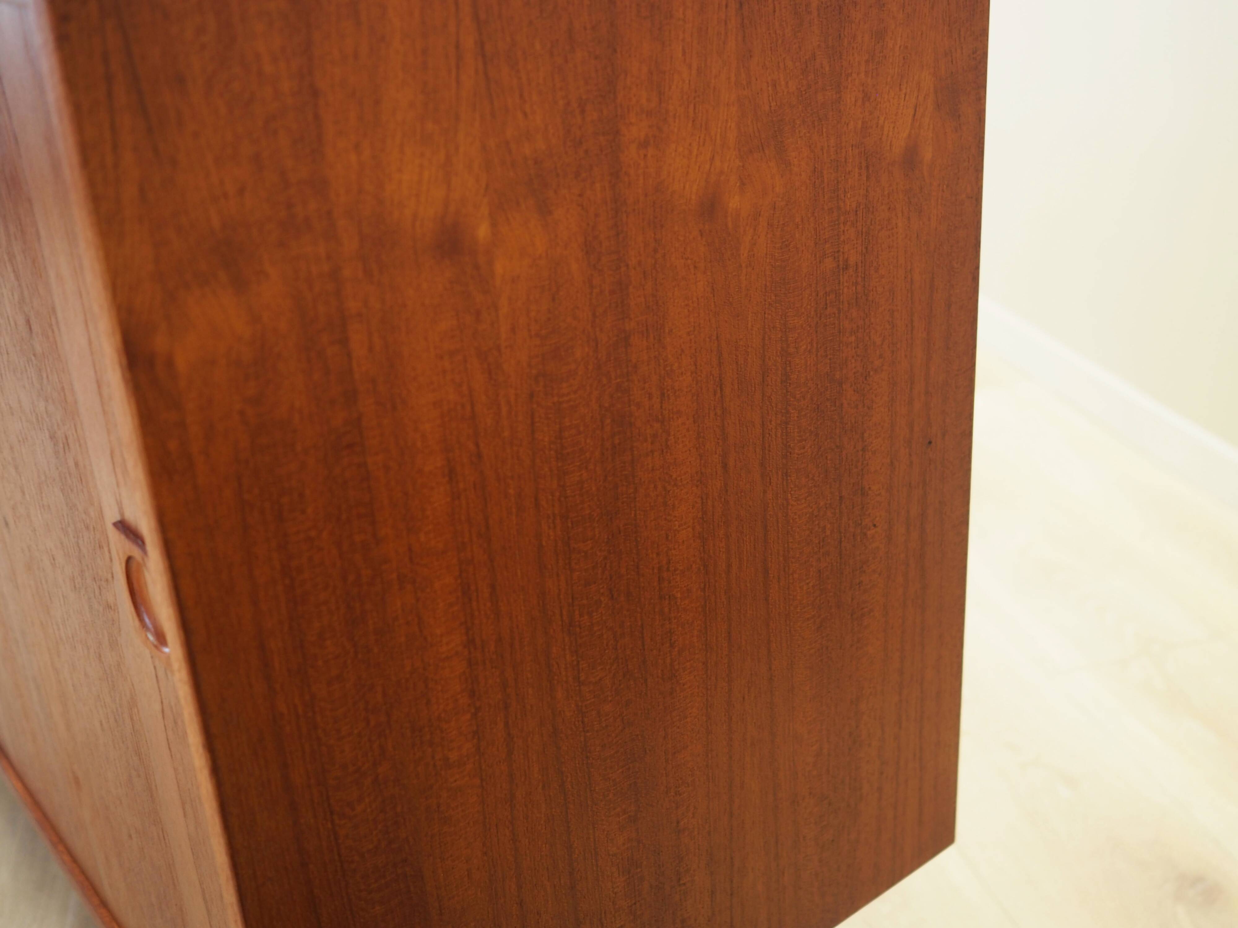 Teak sideboard, Danish design, 1970s, production: Denmark