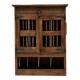 Rural Art Populaire Pantry Cabinet, Spain, 19th Century