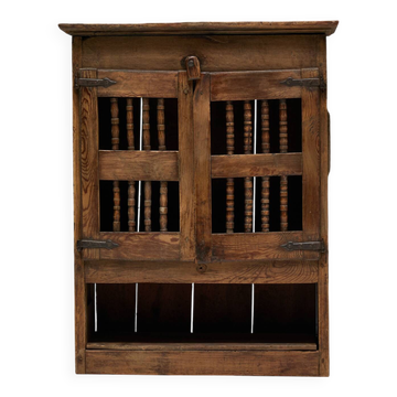 Armoire à provisions populaire d'art rural, Espagne, XIXe siècle