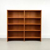 Bibliothèque en teck, années 1960