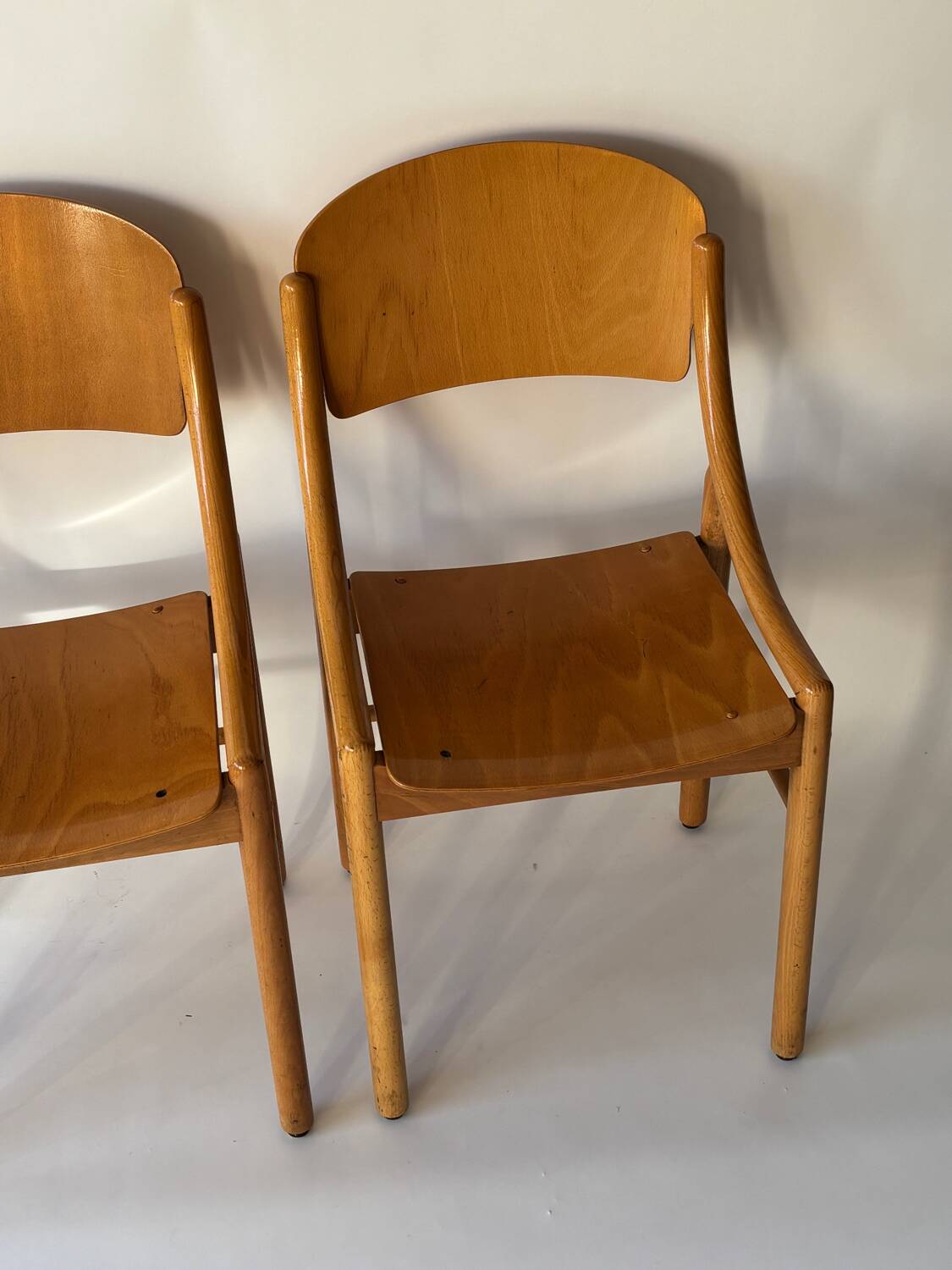 Baumann bentwood dining chairs