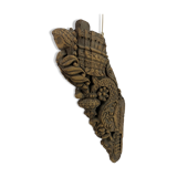 Old teak element
