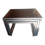 Vintage 70s nesting coffee tables