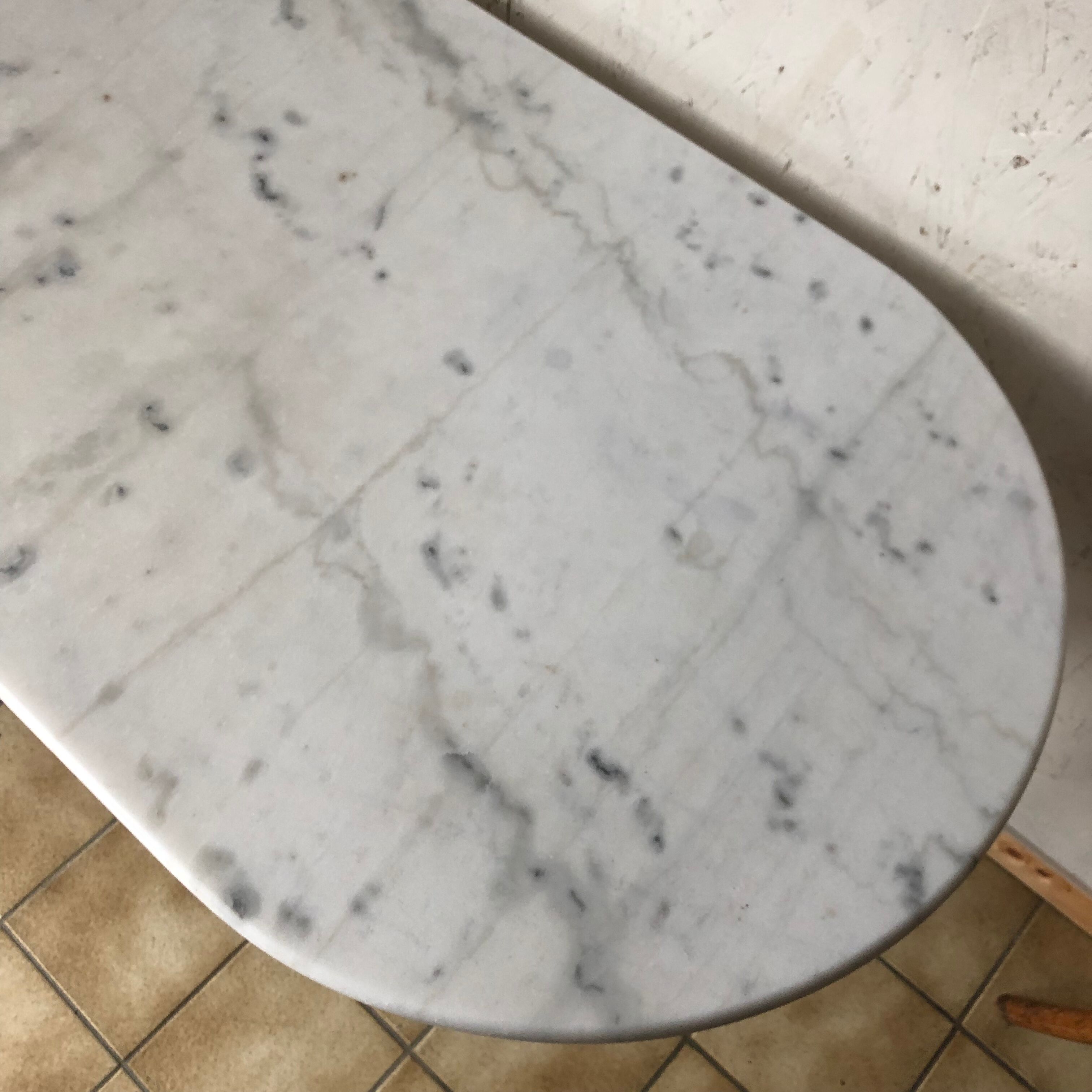 Marble bistro table