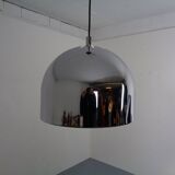 Large chrome-plated ceiling lamp from Staff, 1960s