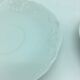 4 broth bowls in taraud limoges porcelain.