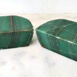 Malachite bookbands